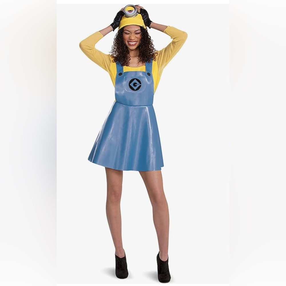 Disguise minions Stuart deluxe adult costume. NWT various sizes